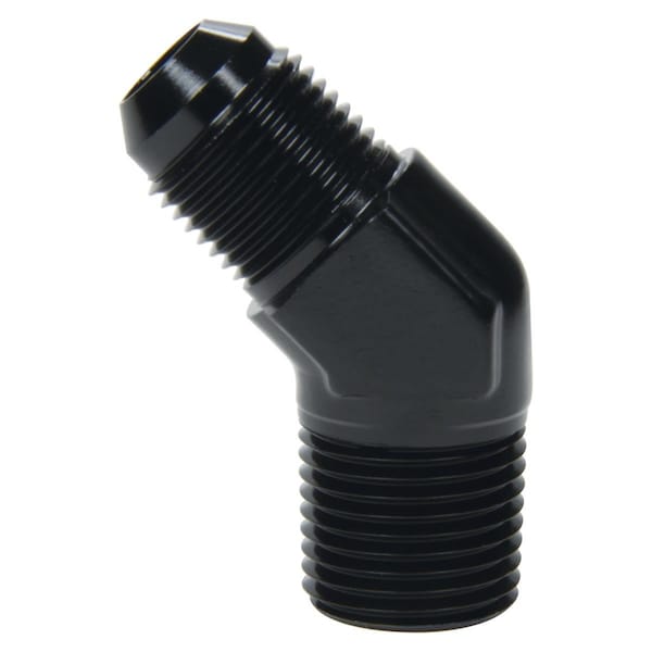 Allstar Performance 10 x 0.75 in. AN to NPT 45 deg Adapter Fitting ALL49549 - main